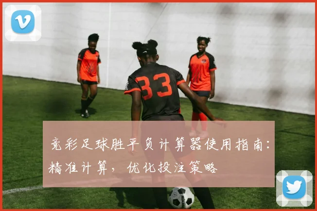 竞彩足球胜平负计算器使用指南：精准计算，优化投注策略